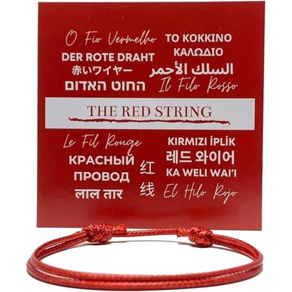 Red String Bracelet Adjustable Kabbalah Protection Evil Eye Waterproof Unisex - Picture 7 of 7